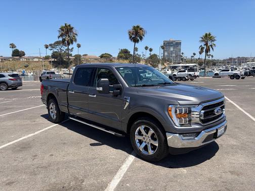 Gray 2023 Ford F-150 XLT