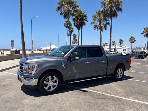 Gray 2023 Ford F-150 XLT