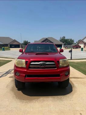 Red 2010 Toyota Tacoma Access Cab