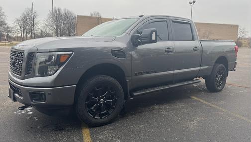 Gray 2019 Nissan Titan XD SV