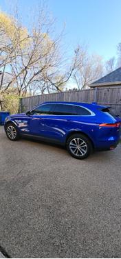 Blue 2019 Jaguar F-PACE 25t Premium