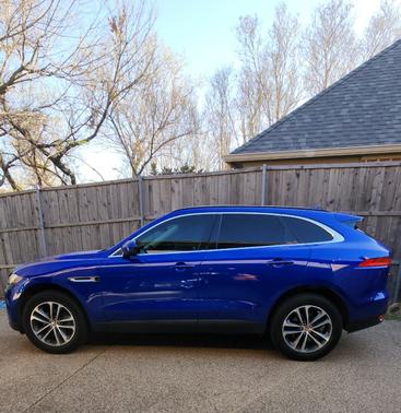 Blue 2019 Jaguar F-PACE 25t Premium