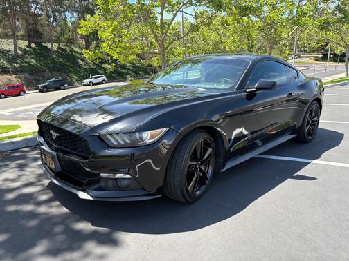 Black 2016 Ford Mustang EcoBoost