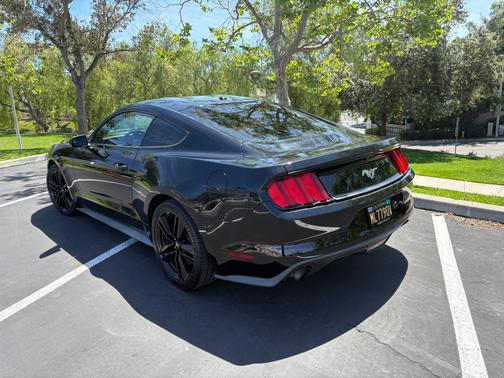 Black 2016 Ford Mustang EcoBoost