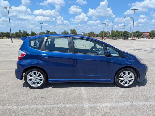 Blue 2010 Honda Fit Sport