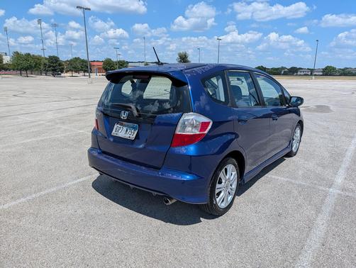 Blue 2010 Honda Fit Sport