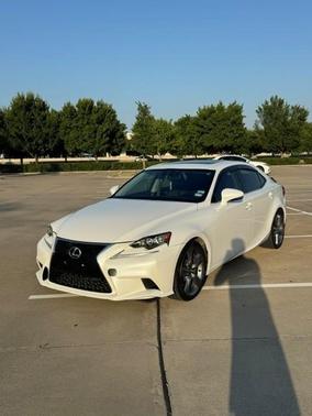 White 2014 Lexus IS 350 Base