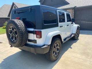 White 2018 Jeep Wrangler JK Unlimited Sahara