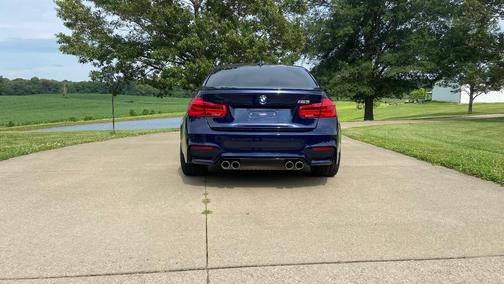 Blue 2018 BMW M3 Base