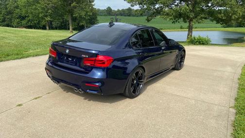Blue 2018 BMW M3 Base