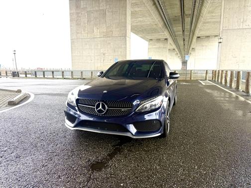 Blue 2016 Mercedes-Benz C-Class C 450 AMG 4MATIC