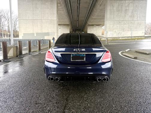 Blue 2016 Mercedes-Benz C-Class C 450 AMG 4MATIC
