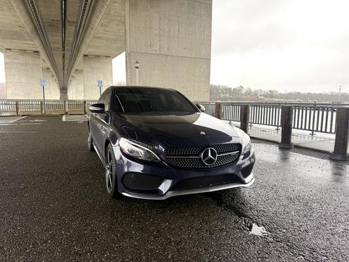 Blue 2016 Mercedes-Benz C-Class C 450 AMG 4MATIC