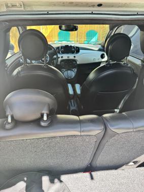 Beige 2016 FIAT 500e Battery Electric