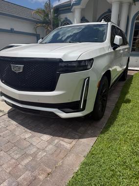 White 2022 Cadillac Escalade ESV Sport Platinum