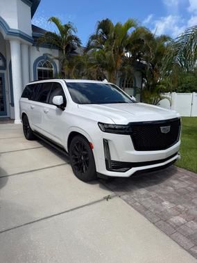 White 2022 Cadillac Escalade ESV Sport Platinum