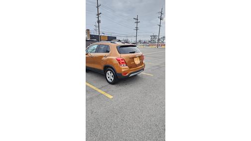 Orange 2017 Chevrolet Trax LT