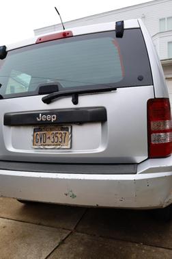 Silver 2012 Jeep Liberty Sport