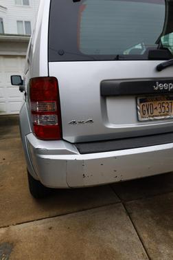 Silver 2012 Jeep Liberty Sport