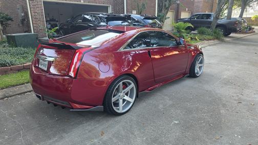 Red 2013 Cadillac CTS Premium