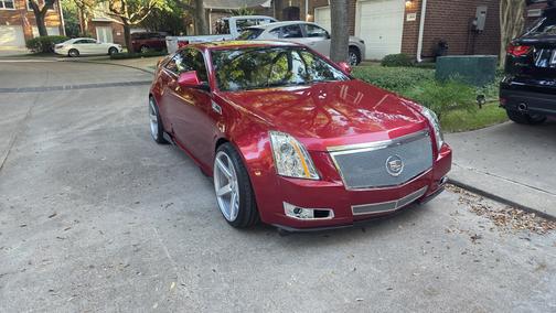 Red 2013 Cadillac CTS Premium