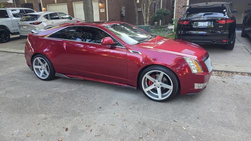 Red 2013 Cadillac CTS Premium