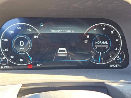 Red 2021 Hyundai SONATA Limited
