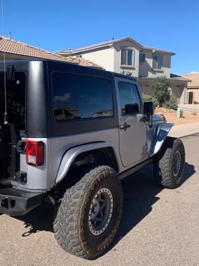Silver 2017 Jeep Wrangler Rubicon