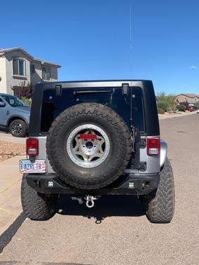 Silver 2017 Jeep Wrangler Rubicon