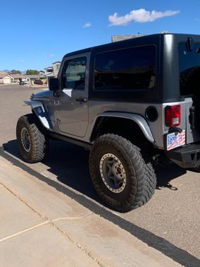 Silver 2017 Jeep Wrangler Rubicon
