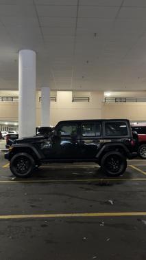 Black 2020 Jeep Wrangler Unlimited Sport