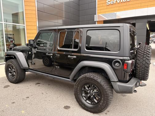 Black 2020 Jeep Wrangler Unlimited Sport