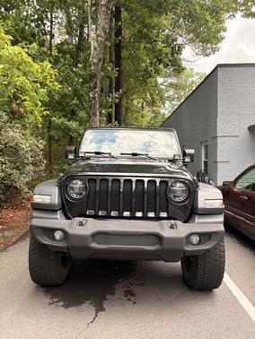 Black 2020 Jeep Wrangler Unlimited Sport