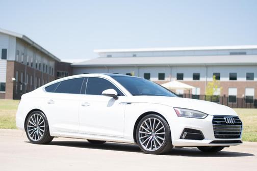 White 2018 Audi A5 Sportback 45 Premium Plus