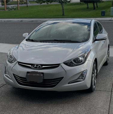 Silver 2015 Hyundai ELANTRA Limited PZEV
