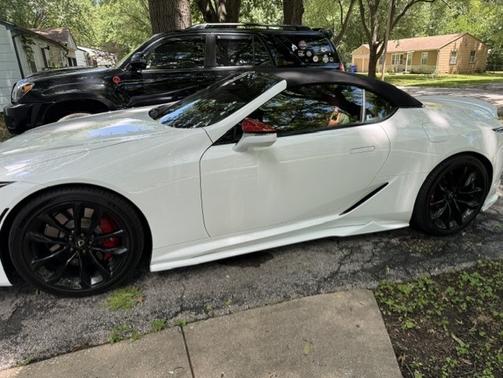 White 2021 Lexus LC 500 Base