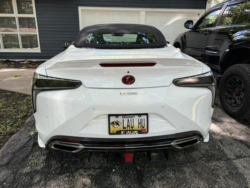 White 2021 Lexus LC 500 Base
