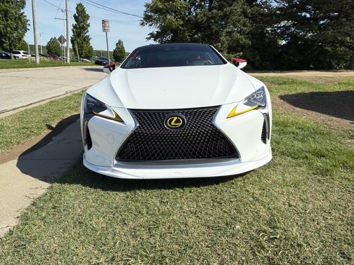 White 2021 Lexus LC 500 Base