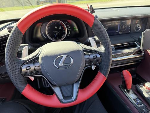 White 2021 Lexus LC 500 Base