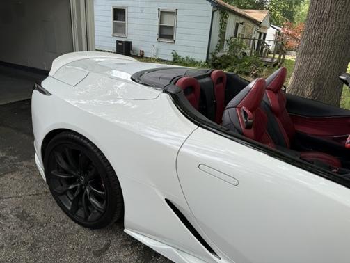 White 2021 Lexus LC 500 Base