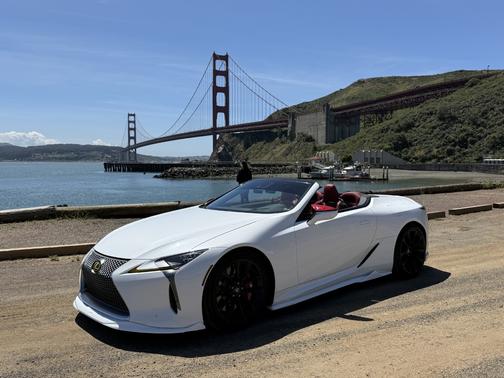 Silver 2021 Lexus LC 500 Base