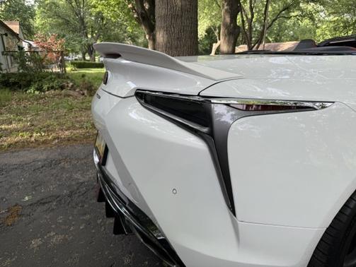 White 2021 Lexus LC 500 Base