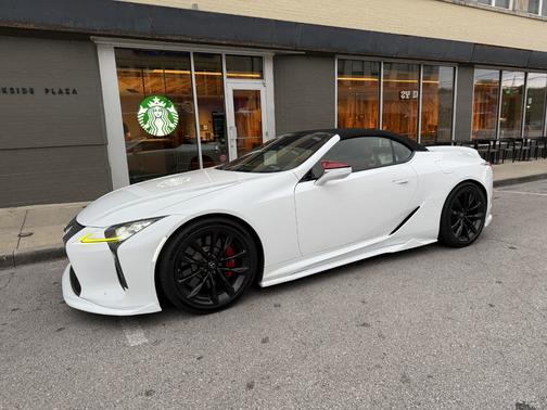 White 2021 Lexus LC 500 Base