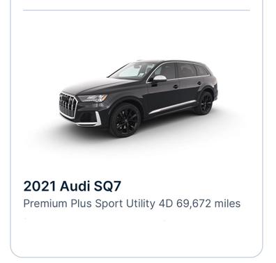 2021 Audi SQ7 4.0T Premium Plus