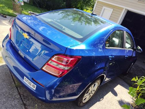 Blue 2018 Chevrolet Sonic LS