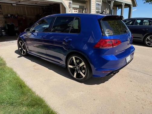 Blue 2016 Volkswagen Golf R 4-Door