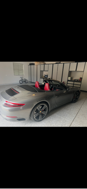 Gray 2017 Porsche 911 911 Carrera S Cabriolet