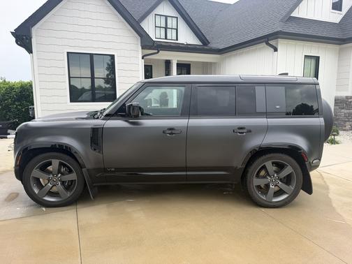 Gray 2023 Land Rover Defender Carpathian Edition