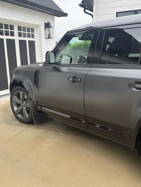 Gray 2023 Land Rover Defender Carpathian Edition