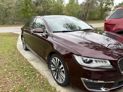 Red 2017 Lincoln MKZ Reserve